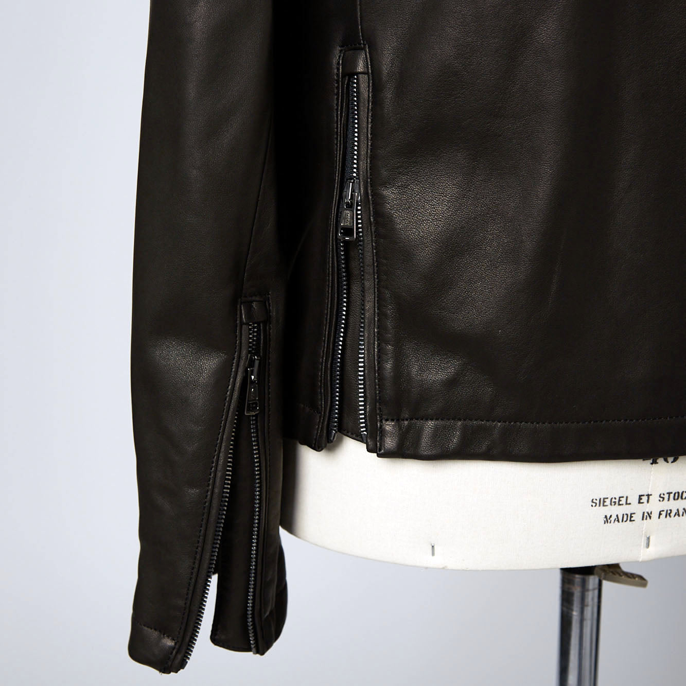 Single-Breasted Motorcycle Jacket