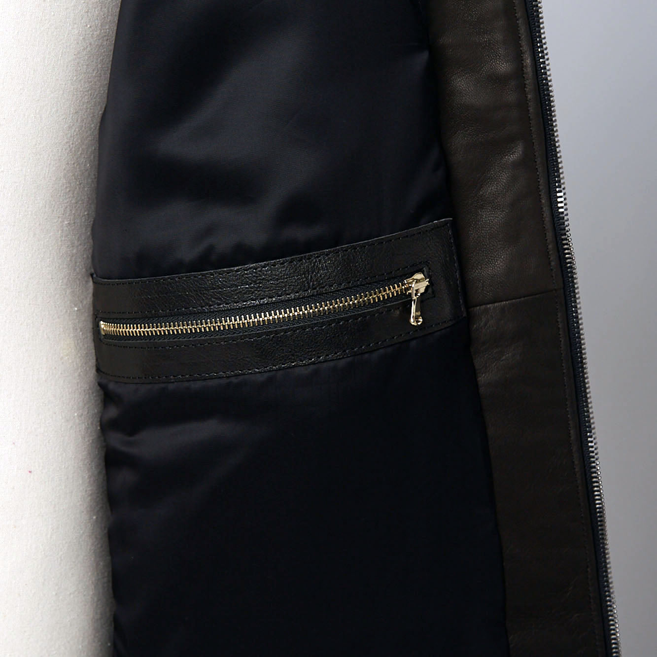 Single-Breasted Motorcycle Jacket