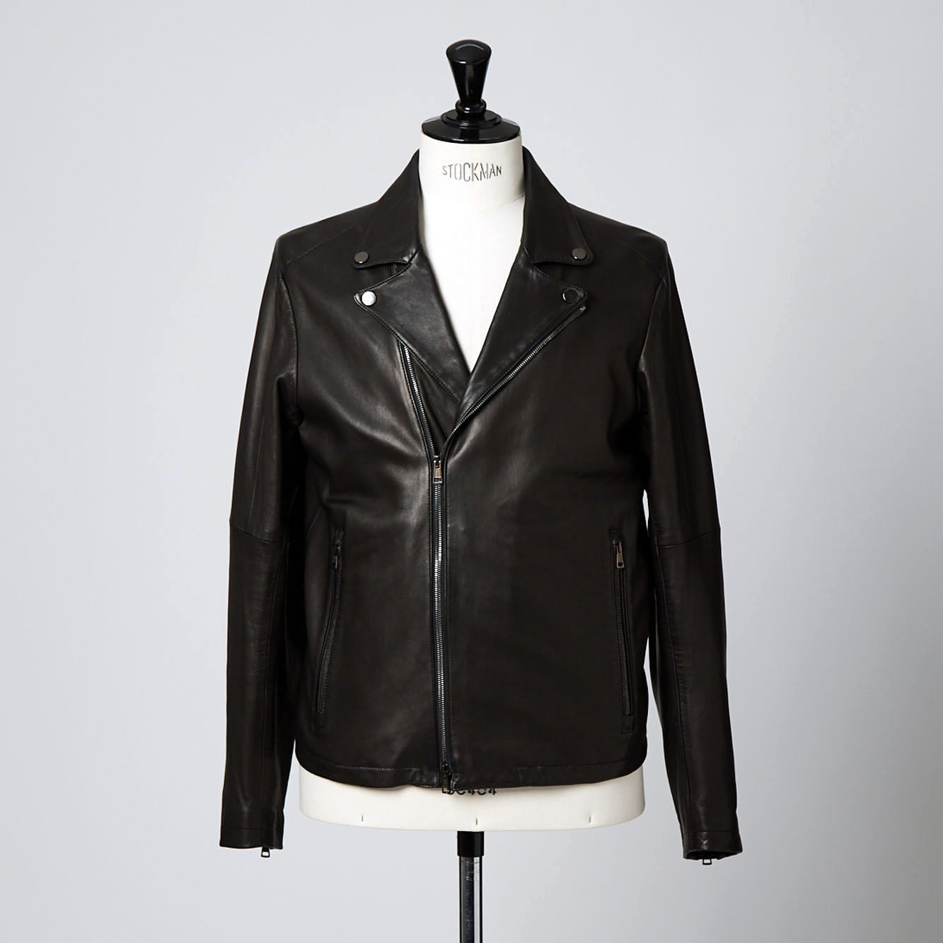 Double-Breasted Motorcycle Jacket