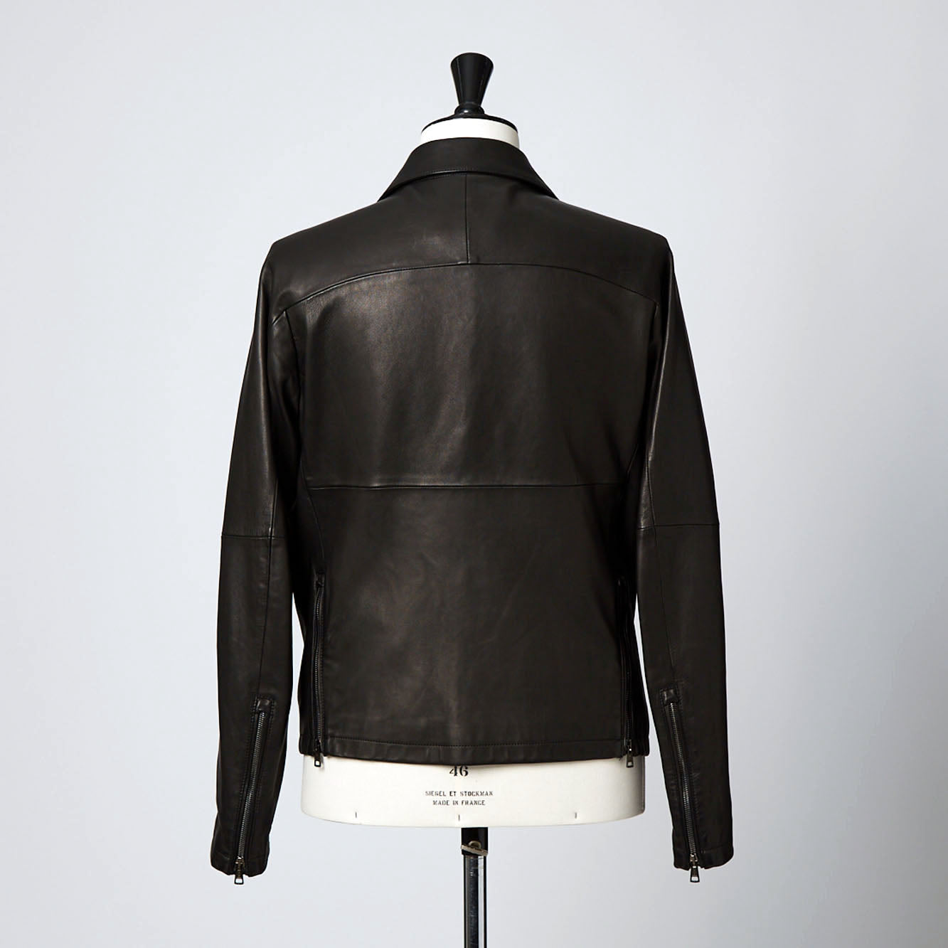 Double-Breasted Motorcycle Jacket