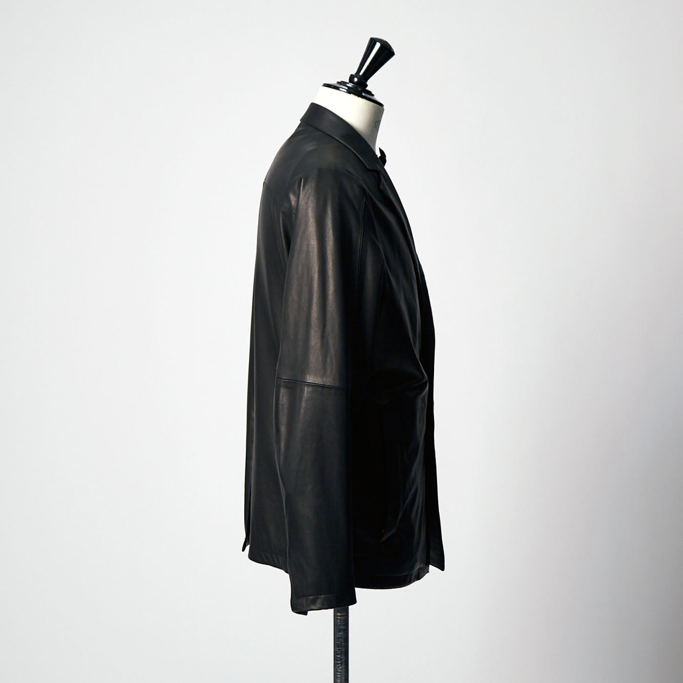 Notched Lapel Jacket with Lapel Pin