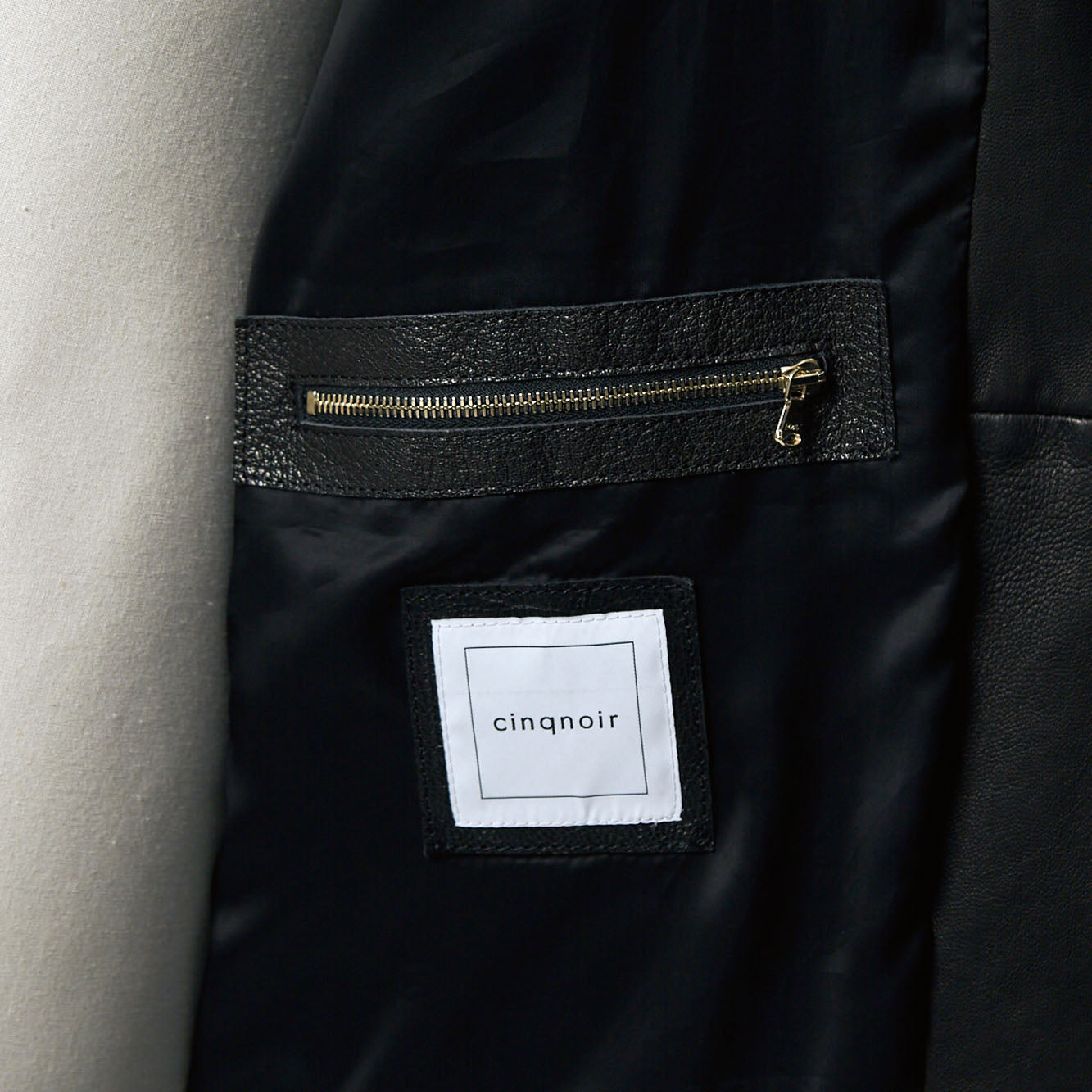 Notched Lapel Jacket with Lapel Pin